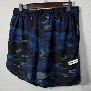 LEGENDS Men Luka Patterned Athletic Shorts